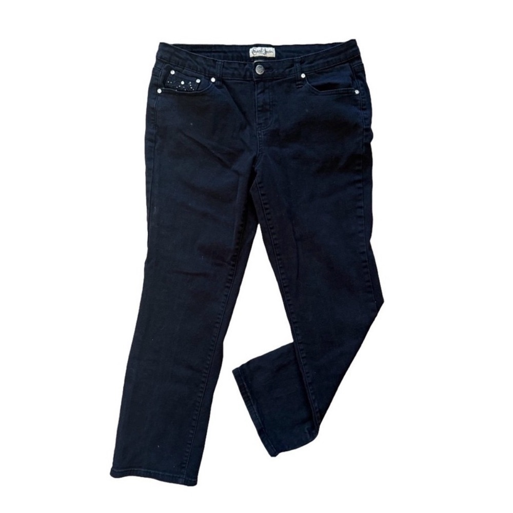 🌸💎 EARL JEANS Women’s Mid Rise Straight Leg Petite Jeans | Size 12P ✨👖